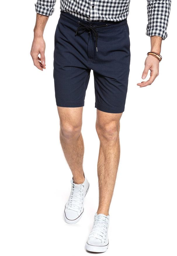 Lee - SPODENKI LEE DRAWSTRING SHORT NEW HERRINGBONE L73UJVMB 112120779