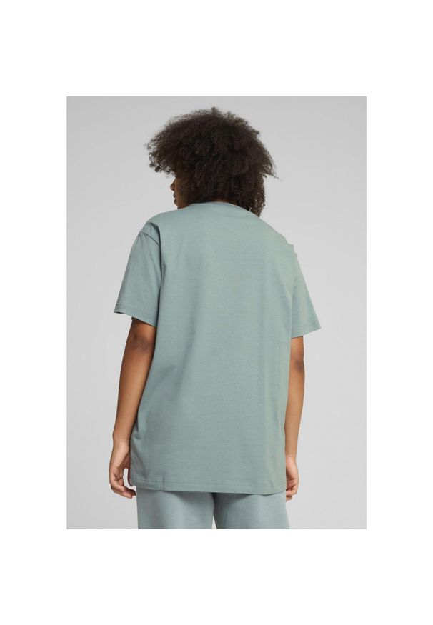 Puma - Koszulka unisex Essentials Elevated PUMA Green Moon. Kolor: zielony. Materiał: materiał