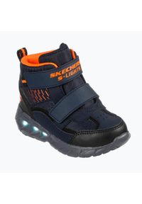 skechers - Buty dziecięce SKECHERS Magna-Lights Frosty Fun. Okazja: na co dzień. Kolor: niebieski