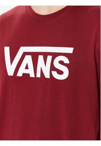 Vans T-Shirt Classic VN000GGG Czerwony Classic Fit. Kolor: czerwony. Materiał: bawełna #5