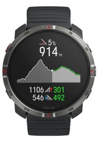 POLAR - Polar Grit X2 czarny S-L. Kolor: czarny. Materiał: polar #9