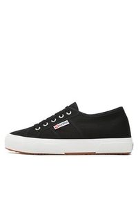 Superga Tenisówki 2750 New Plus S2126KW Czarny. Kolor: czarny. Materiał: materiał