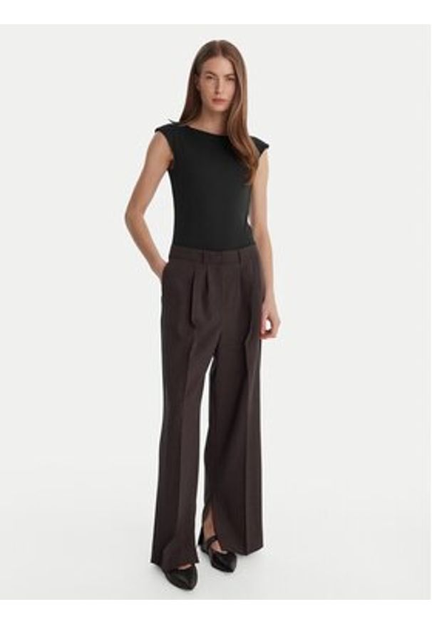 Marella Body Vigile 2615941021 Czarny Slim Fit. Kolor: czarny. Materiał: syntetyk