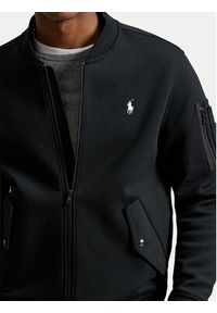 Polo Ralph Lauren Bluza 710980339003 Czarny Regular Fit. Typ kołnierza: polo. Kolor: czarny. Materiał: bawełna #2