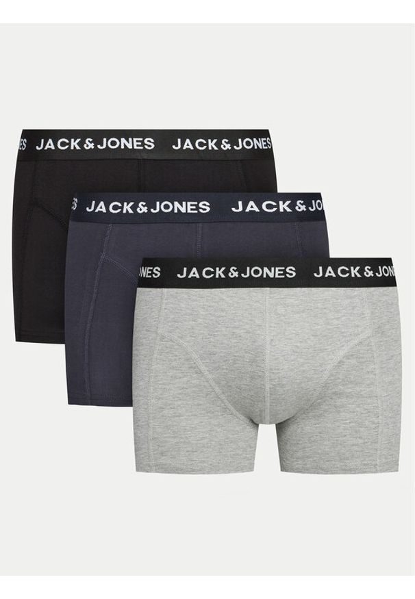 Jack & Jones - Jack&Jones Komplet 3 par bokserek Anthony 12160750 Kolorowy. Materiał: bawełna. Wzór: kolorowy