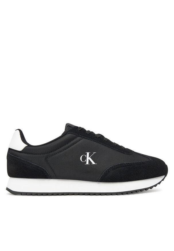Sneakersy Calvin Klein Jeans. Kolor: czarny. Materiał: nylon