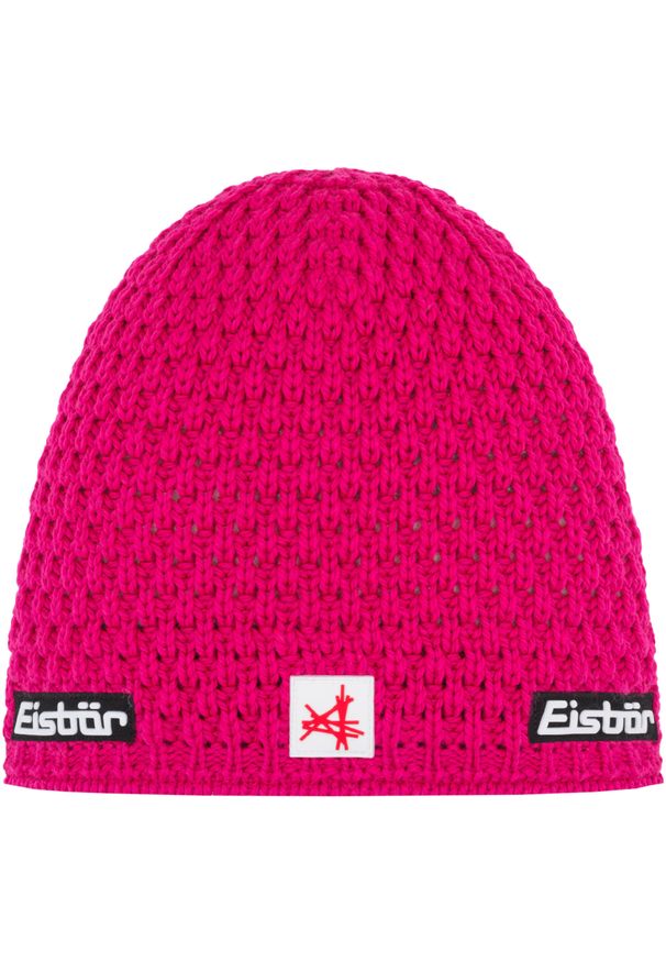 Czapka Eisbar Trail OS MÜ SA. Kolor: różowy. Materiał: wełna. Styl: sportowy