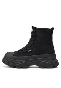 Buffalo Botki Tremor Lace Up Hi 1622455 Czarny. Kolor: czarny