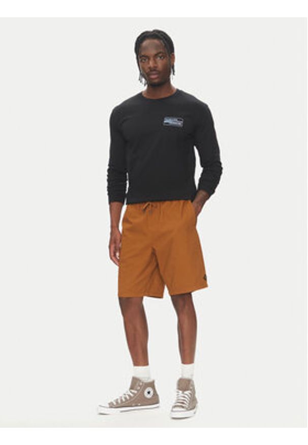 Billabong Szorty materiałowe Larry Twill EBYWS00114 Brązowy Regular Fit. Kolor: brązowy. Materiał: bawełna