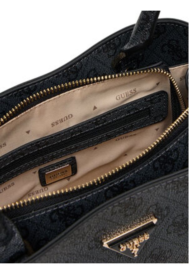 Guess Torebka Meridian II HWSG69 74090 Szary. Kolor: szary. Materiał: skórzane