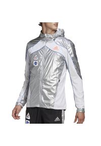 Adidas - adidas Marathon Space Race Jacket > GK8816. Materiał: nylon, materiał, tkanina. Wzór: aplikacja