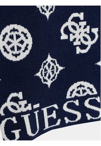 Guess Sukienka dzianinowa J3BK04 Z3AH0 Niebieski Regular Fit. Kolor: niebieski. Materiał: syntetyk