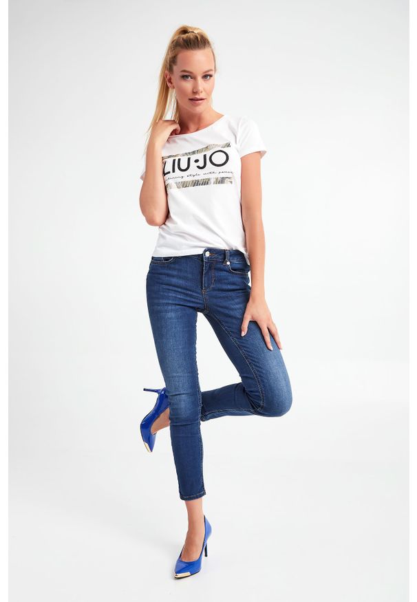 Liu Jo - JEANSY LIU JO. Wzór: aplikacja. Styl: klasyczny