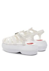 Love Moschino - LOVE MOSCHINO Sandały JA16247I0II38100 Biały. Kolor: biały