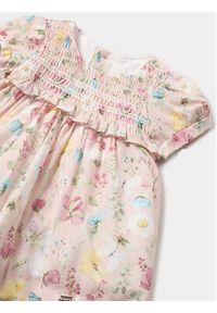 Mayoral Sukienka letnia 1801 Kolorowy Regular Fit. Materiał: bawełna. Wzór: kolorowy. Sezon: lato #3