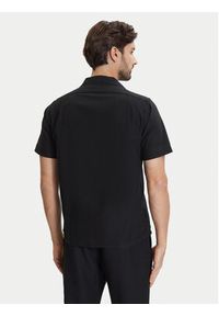 Polo Ralph Lauren Koszula 710980423500 Czarny Regular Fit. Typ kołnierza: polo. Kolor: czarny. Materiał: bawełna #3