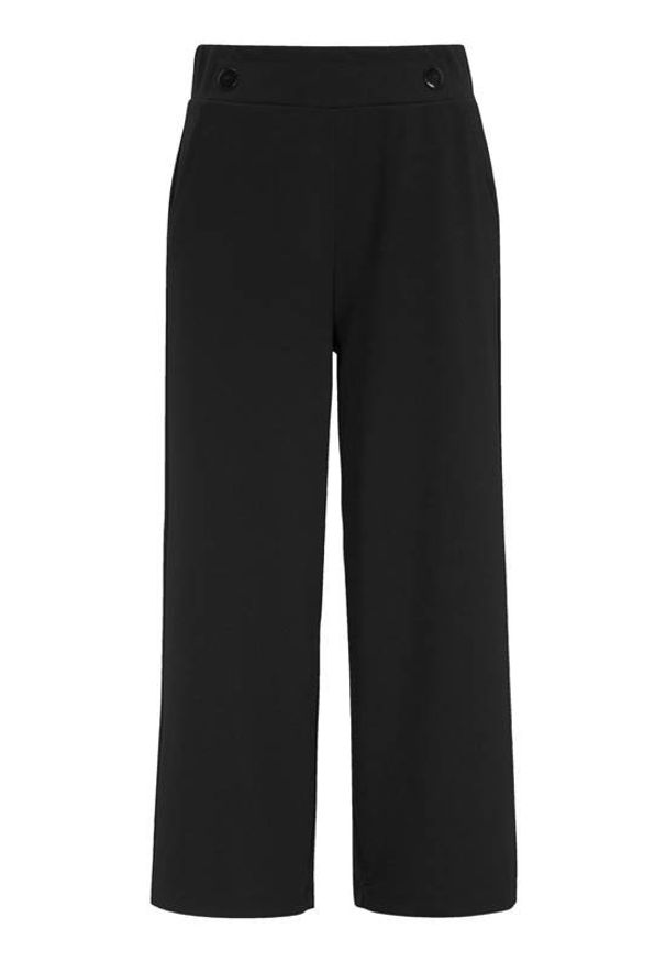 Soyaconcept Spodnie typu culotte Siham Czarny female czarny S (38). Kolor: czarny. Materiał: poliester, jersey. Styl: elegancki