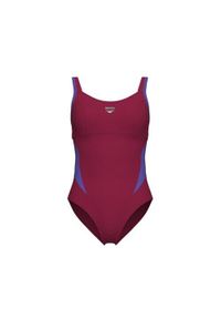 Damski kostium kąpielowy 1-częściowy Arena Makimurax R. Kolor: wielokolorowy, fioletowy, czerwony #1