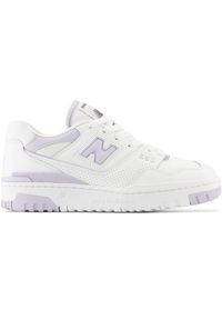 Buty damskie New Balance BBW550BV – białe. Okazja: na co dzień. Kolor: biały. Materiał: syntetyk, skóra, materiał. Szerokość cholewki: normalna
