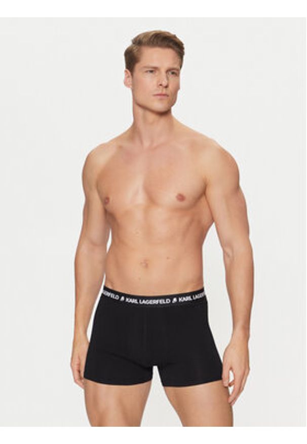 Karl Lagerfeld - KARL LAGERFELD Komplet bokserek A1M47010 Czarny. Kolor: czarny. Materiał: bawełna