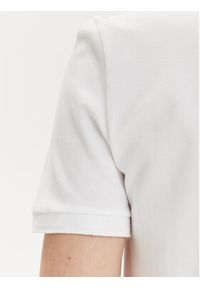 Lacoste Sukienka codzienna EF5473 Biały Slim Fit. Okazja: na co dzień. Kolor: biały. Materiał: bawełna. Typ sukienki: proste. Styl: casual #5