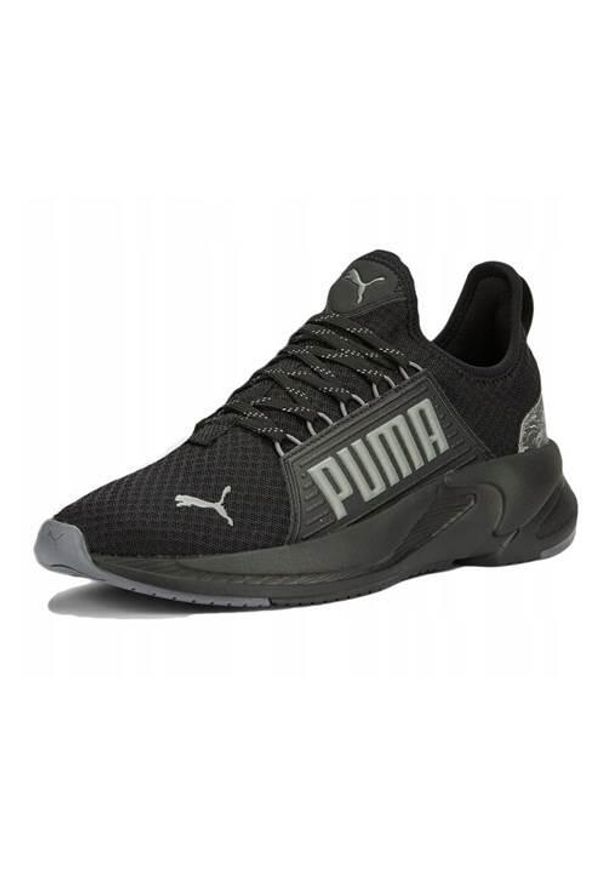 Puma - Buty męskie sportowe SOFTRIDE PREMIER SLIP CAMO. Zapięcie: sznurówki. Kolor: wielokolorowy, czarny, szary. Materiał: guma, materiał, tkanina. Szerokość cholewki: normalna