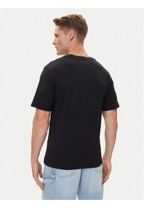 Jack & Jones Komplet t-shirtów Corp Logo 12191762 Czarny Slim Fit. Kolor: czarny. Materiał: bawełna