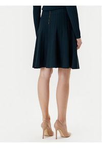 Guess Spódnica mini W5YD65 Z0130 Granatowy Regular Fit. Kolor: niebieski. Materiał: wiskoza #4