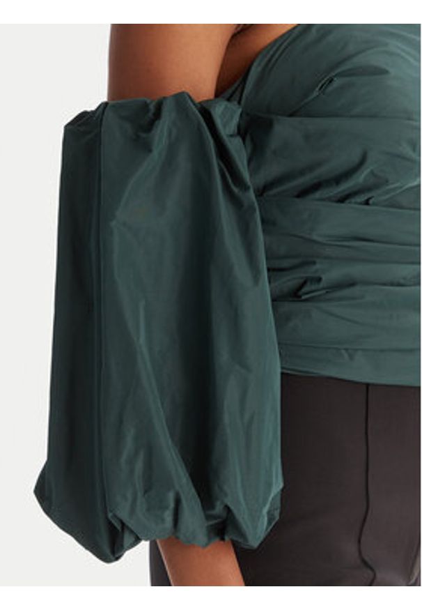 Pinko - PINKO Bluzka Pallottoliere 105552 Y3LE Zielony Regular Fit. Kolor: zielony. Materiał: syntetyk