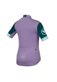 ENDURA - Damski jersey Endura FS260. Kolor: fioletowy. Materiał: jersey. Sport: kolarstwo
