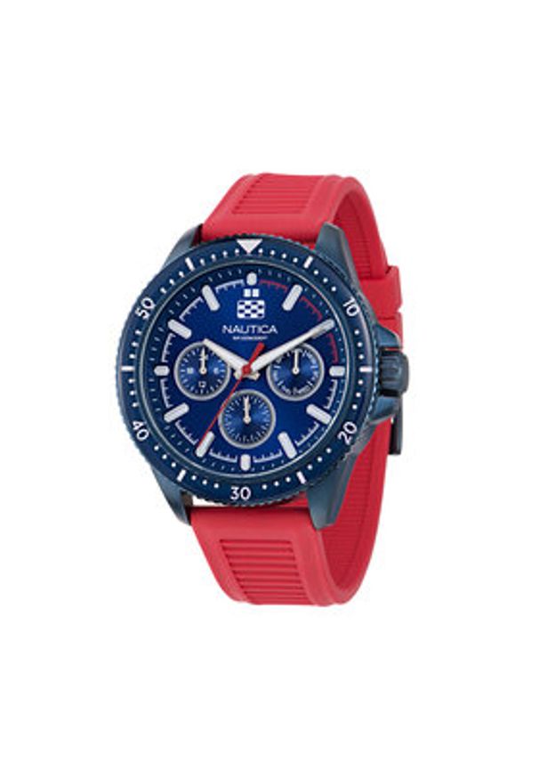 Nautica Zegarek Nct Windrose NAPWRF404 Niebieski. Kolor: niebieski