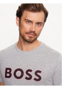 BOSS - Boss T-Shirt 50488793 Szary Regular Fit. Kolor: szary. Materiał: bawełna #6