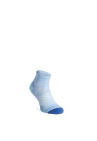 DARN TOUGH - Skarpetki damskie Darn Tough Run 1/4 Ultra-Lightweight with Cushion. Kolor: niebieski. Sport: bieganie