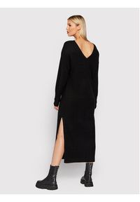Remain Sukienka dzianinowa Nova RM730 Czarny Loose Fit. Kolor: czarny. Materiał: wełna, dzianina #3