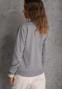 Renee - Szara Casualowa Bluza z Bawełną Akko. Okazja: na co dzień. Kolor: szary. Materiał: bawełna. Styl: casual #3