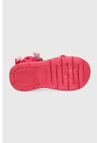 Kappa sandały dziecięce kolor różowy. Zapięcie: rzepy. Kolor: różowy. Materiał: materiał, guma