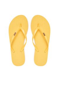 Roxy Japonki ARJL100663 Żółty. Kolor: żółty. Materiał: materiał #4