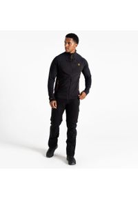 DARE 2B - Bluza turystyczna męska Substratum Core Stretch. Kolor: czarny. Materiał: materiał, polar. Sport: turystyka piesza