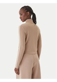 Guess Bluza V6GQ04 K2911 Beżowy Regular Fit. Kolor: beżowy. Materiał: syntetyk #5