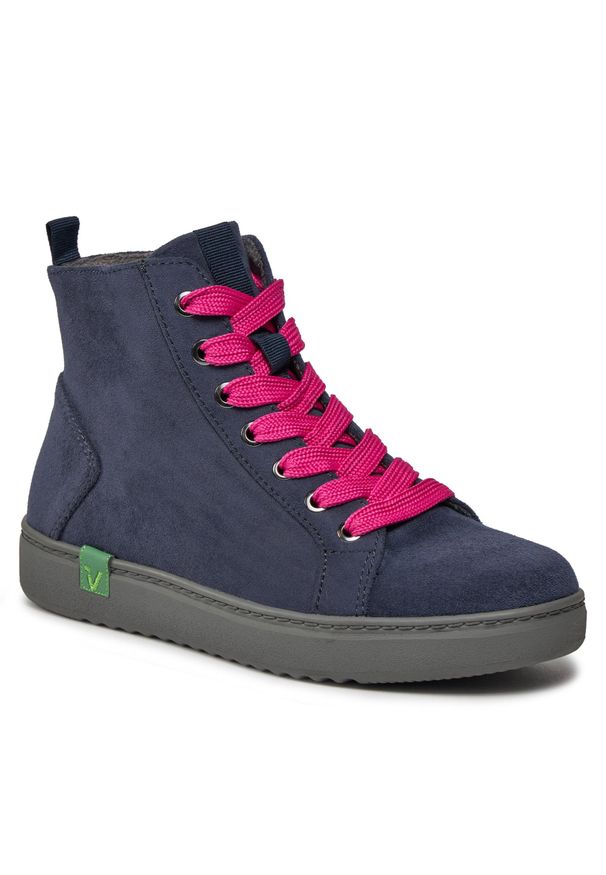 Botki Jana 8-25280-41 Navy/Pink 857. Kolor: niebieski