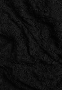 Renee - Czarny Komplet z Koronki Spódnica i Top z Wiązaniem na Szyi Dainetia. Kolor: czarny. Materiał: koronka. Wzór: koronka #3