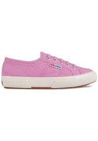 Trenerzy damscy Superga Shinny Gum. Kolor: różowy. Materiał: guma