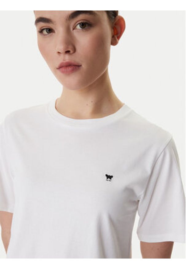Weekend Max Mara T-Shirt Venaco 2615971031 Biały Relaxed Fit. Kolor: biały. Materiał: bawełna