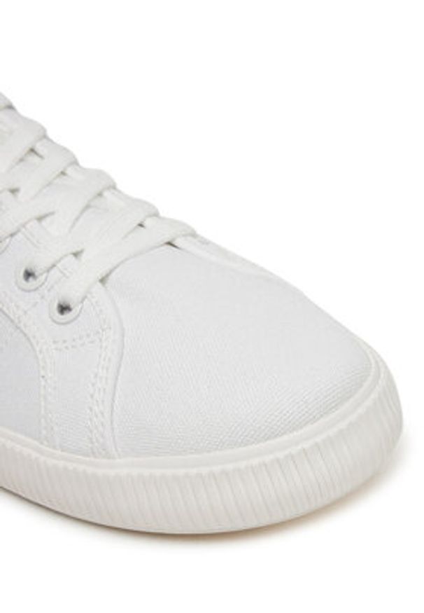 Calvin Klein Jeans Tenisówki Ess Vulc Low Cv Mg Wn YW0YW01762 Czarny. Kolor: biały. Materiał: materiał