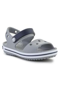 Sandały Crocs Crocband Jr 12856-01U szare. Kolor: szary. Materiał: materiał. Styl: młodzieżowy #5