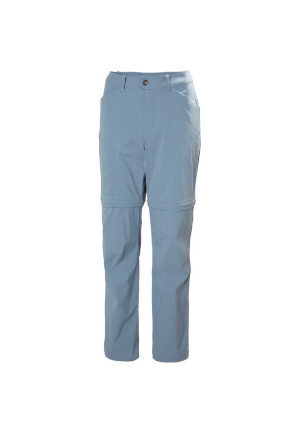 Damskie spodnie wodoodporne Helly Hansen Elv Light. Kolor: niebieski. Sezon: lato. Sport: turystyka piesza