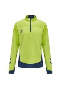 Bluza do piłki nożnej dla dzieci Hummel hml LEAD. Kolor: żółty, biały, wielokolorowy, zielony. Sezon: zima. Sport: fitness