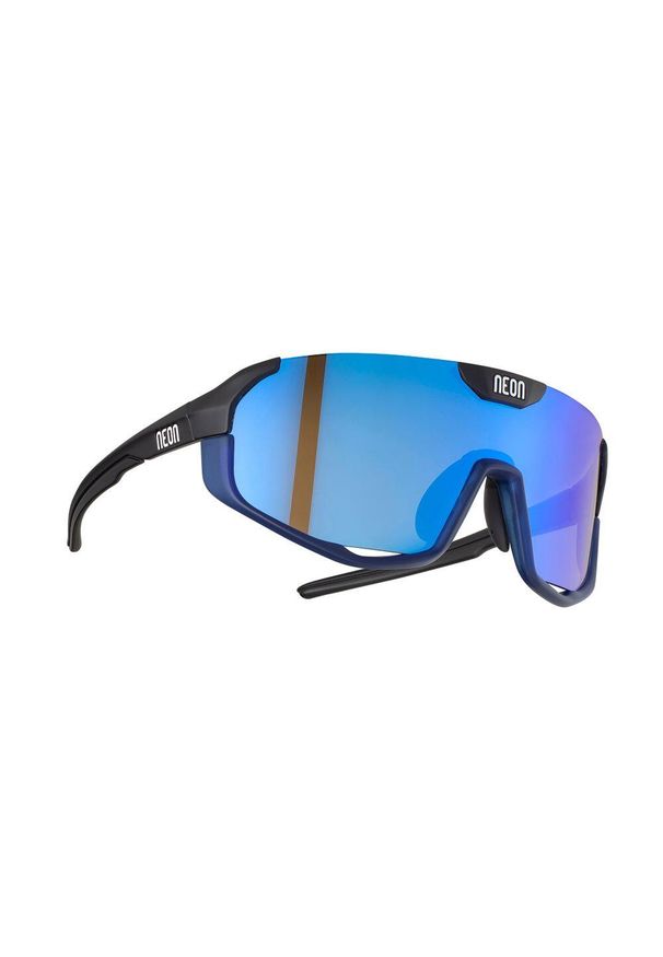 NEON - Okulary sportowe unisex Canyon poliwęglan mirror, 100% ochrony UV. Kolor: niebieski, wielokolorowy, czarny