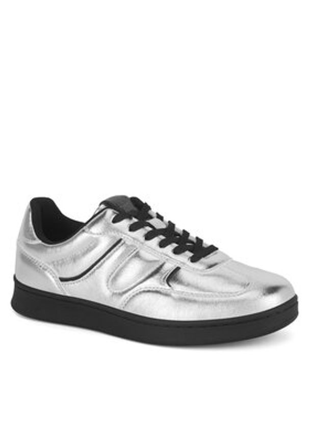 Jenny Fairy Sneakersy WAG1314104A Srebrny. Kolor: srebrny. Materiał: skóra