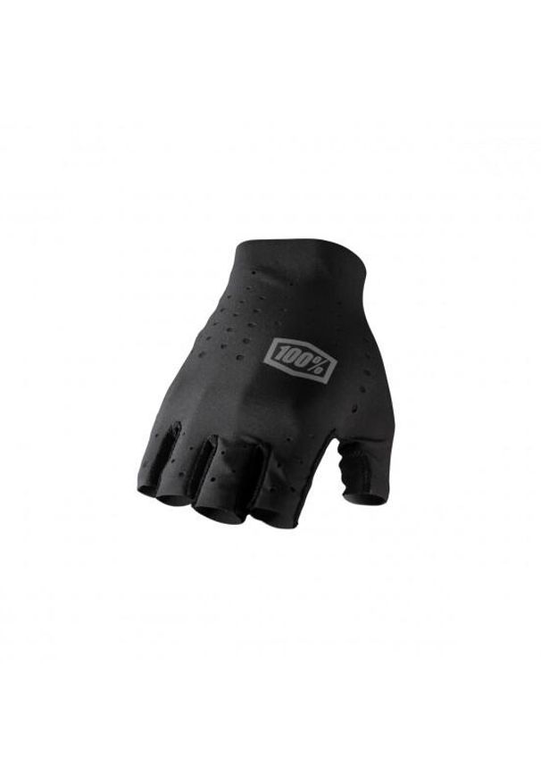 Rękawiczki rowerowe męskie 100% Sling Bike Short Finger Gloves. Kolor: czarny